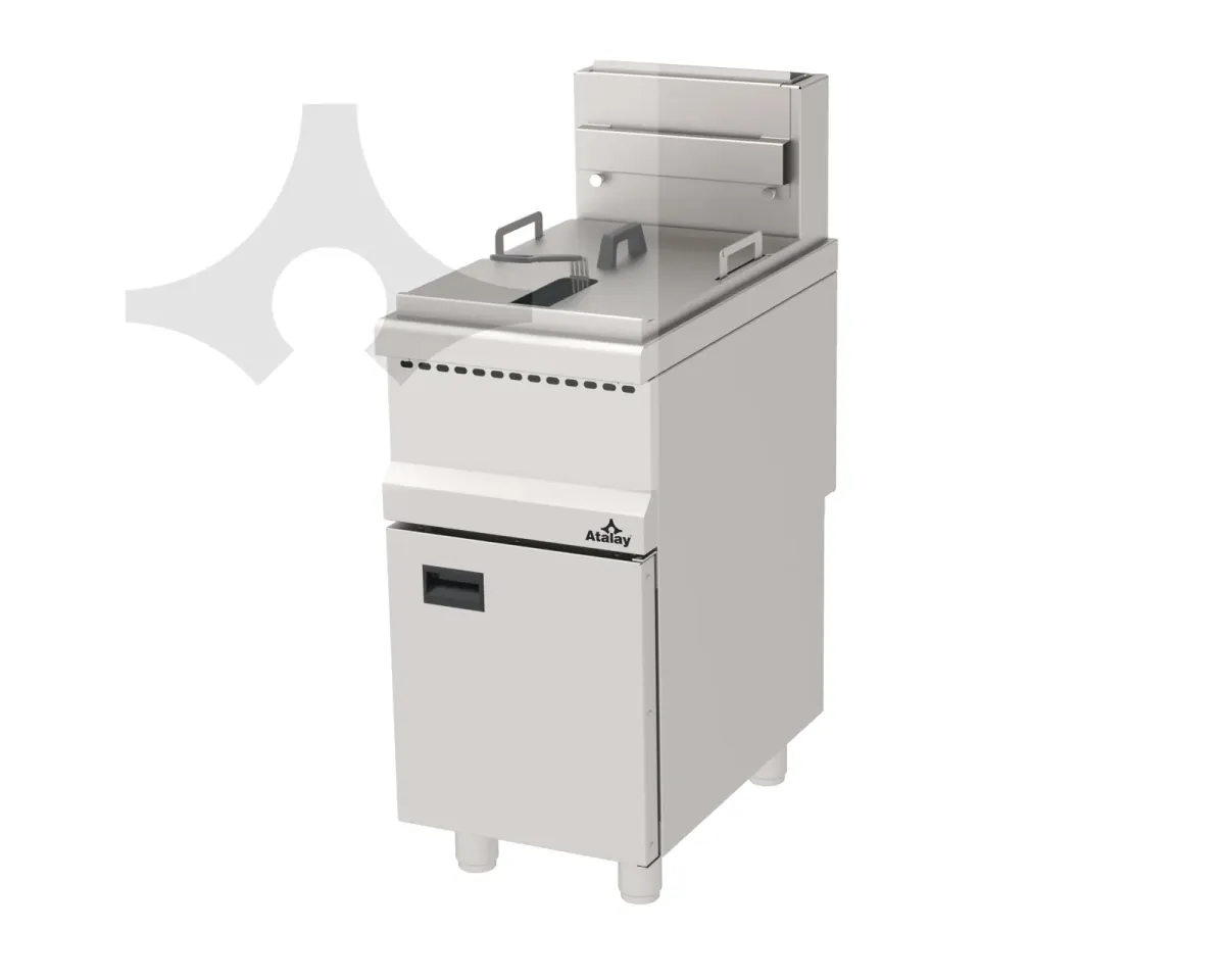AGF-470-D Gazlı dolaplı fritöz 400x700 mm ürün görseli