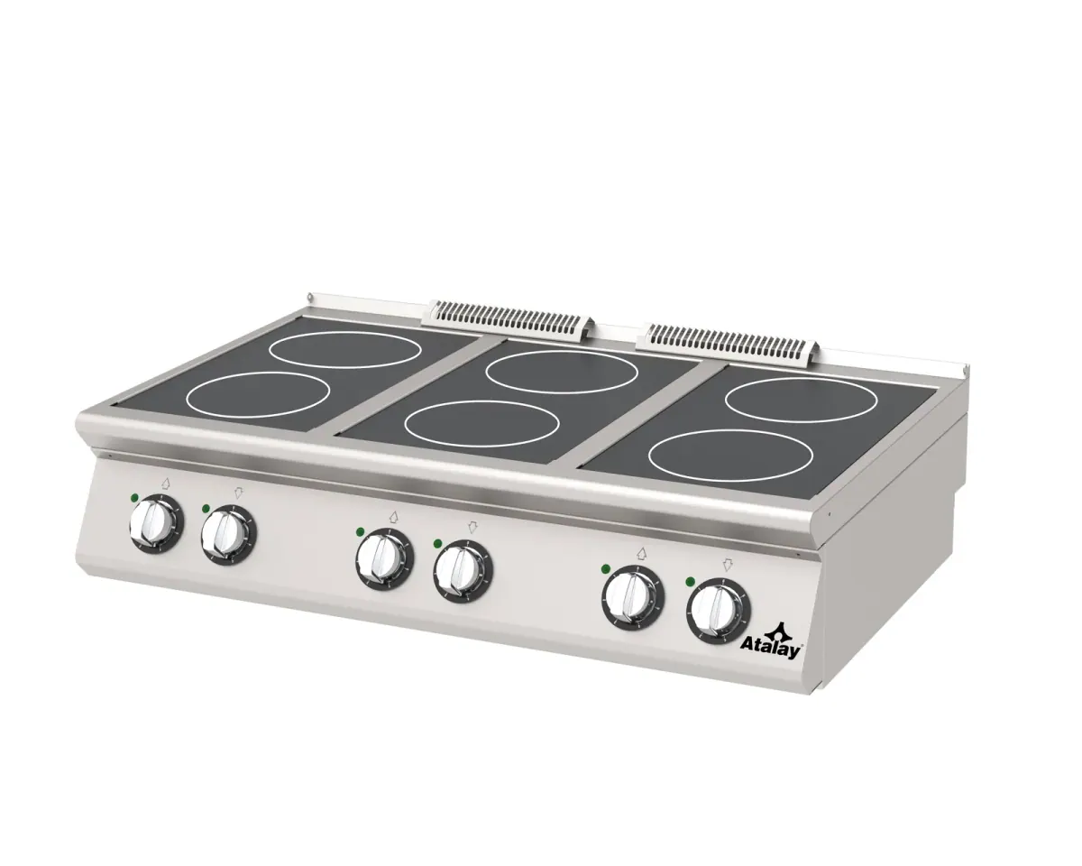 AİO-1273 6 zonlu endüksiyon ocak 1200x730 mm ürün görseli