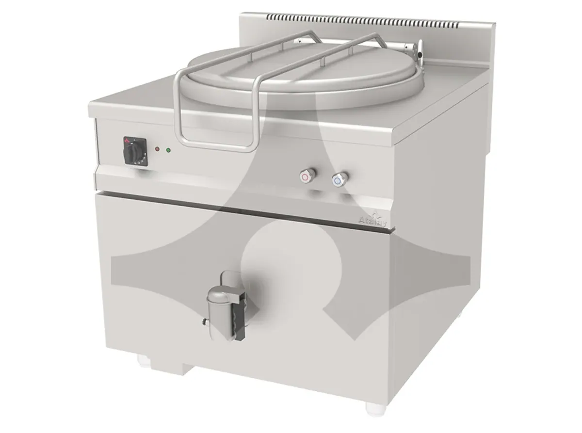 AKTE-1000 250 litre elektrikli kaynatma kazanı · indirekt ısıtmalı ürün görseli