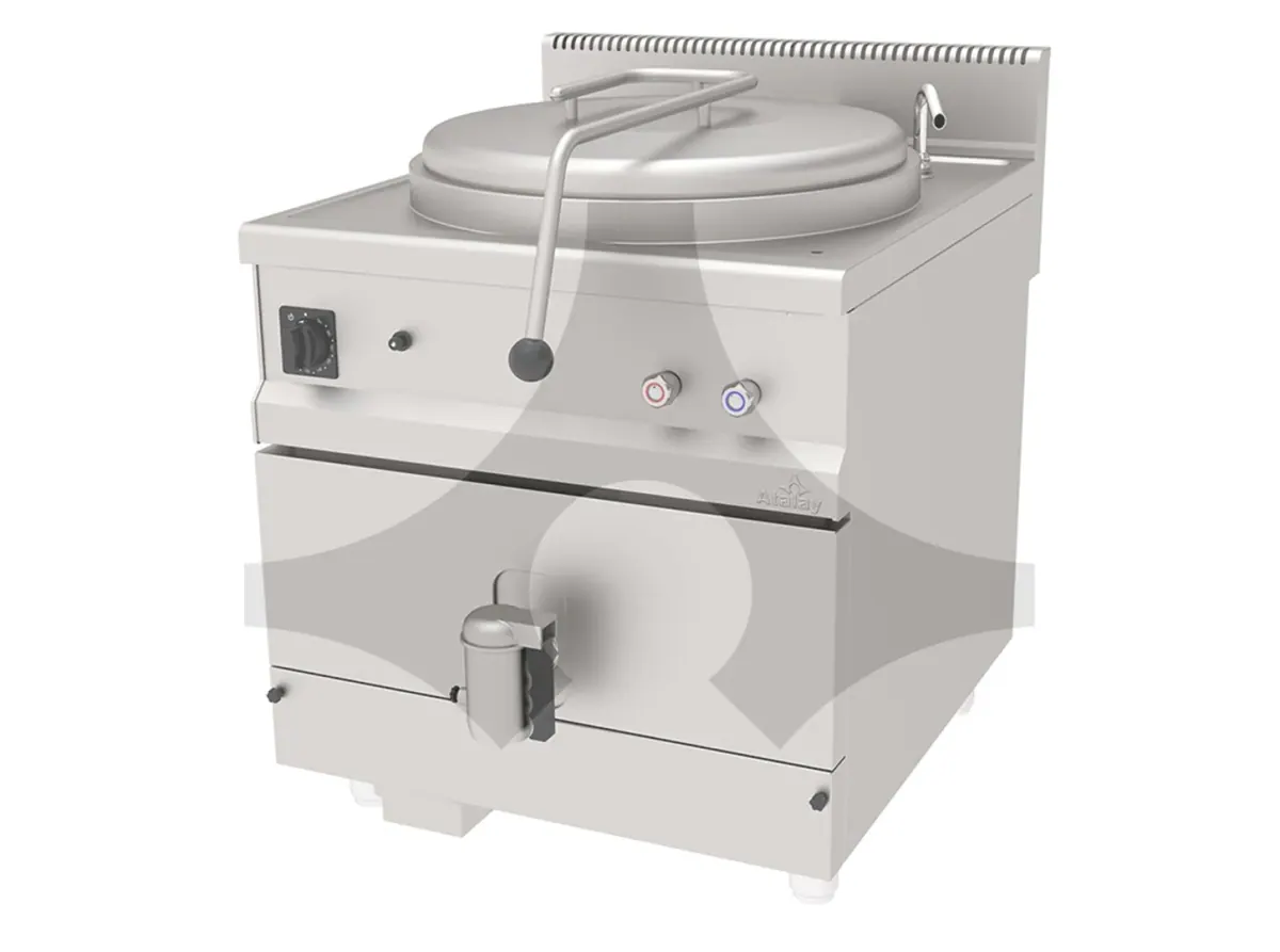 AKTG-890 150 litre gazlı kaynatma kazanı · indirekt ısıtmalı ürün görseli