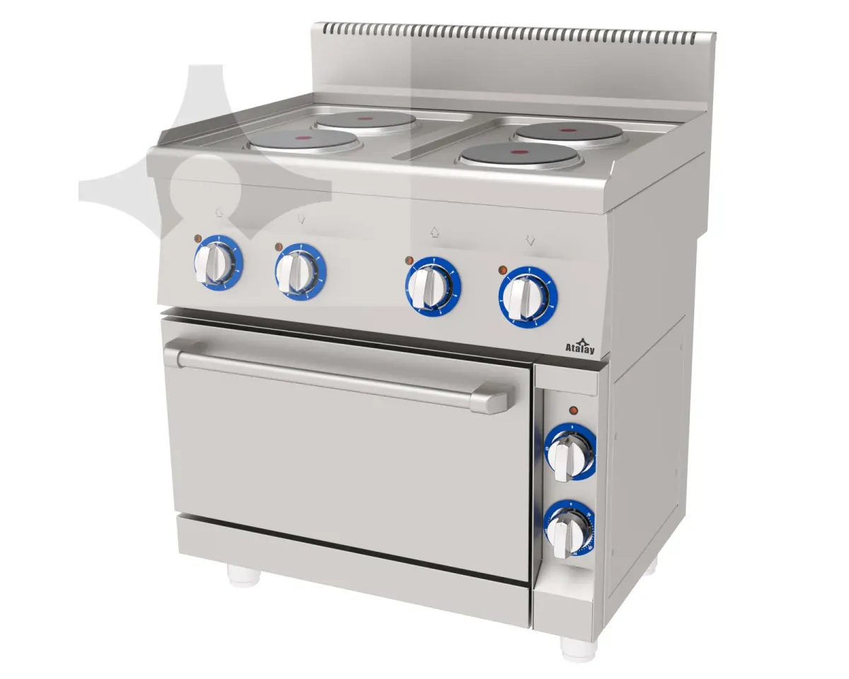 E AEK-860 4 yuvarlak pleytli elektrikli kuzine 800x600 mm ürün görseli