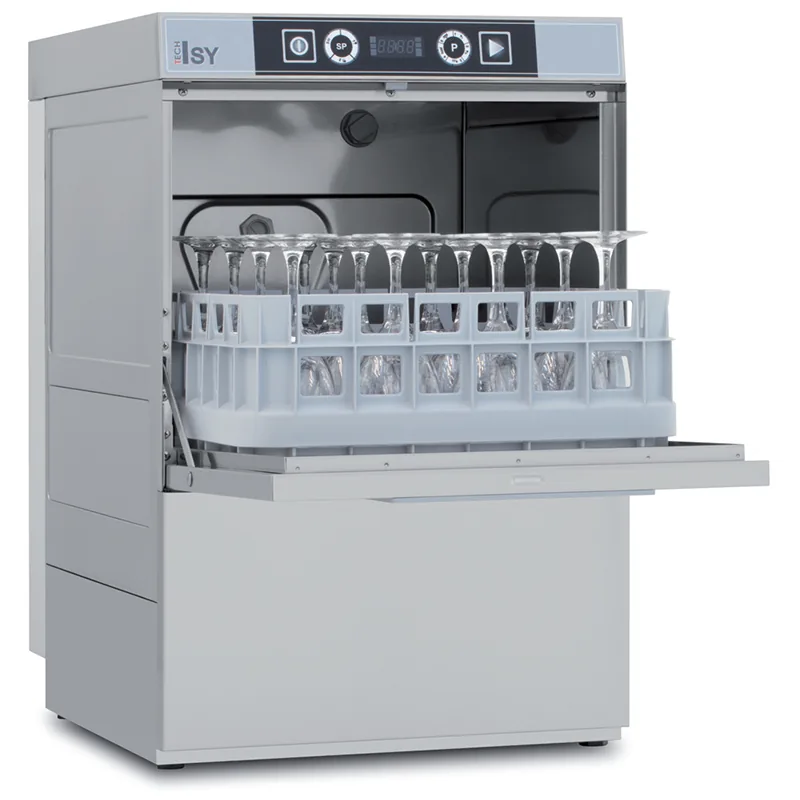 IsyTech 34 bardak yıkama makinesi, gerçek verim 35 sepet/saat, 39x39 cm sepet ürün görseli