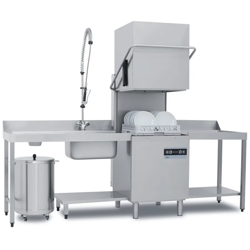 IsyTech 38 giyotin tip bulaşık makinesi, gerçek verim 45 sepet/saat, 45 cm kapak açıklığı ürün görseli