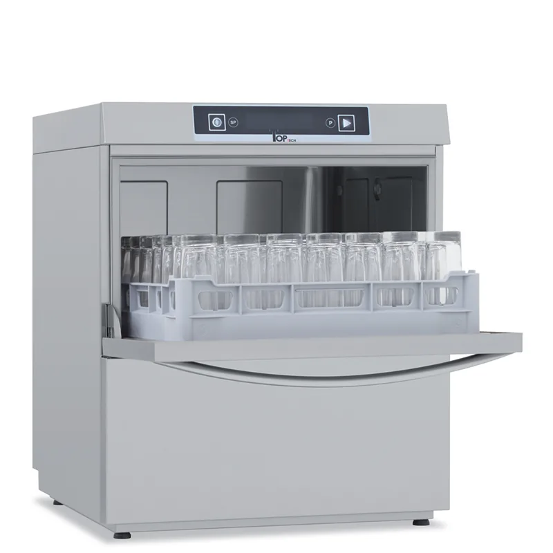 TopTech 35 bardak yıkama makinesi, gerçek verim 40 sepet/saat, 50x50 cm sepet ürün görseli