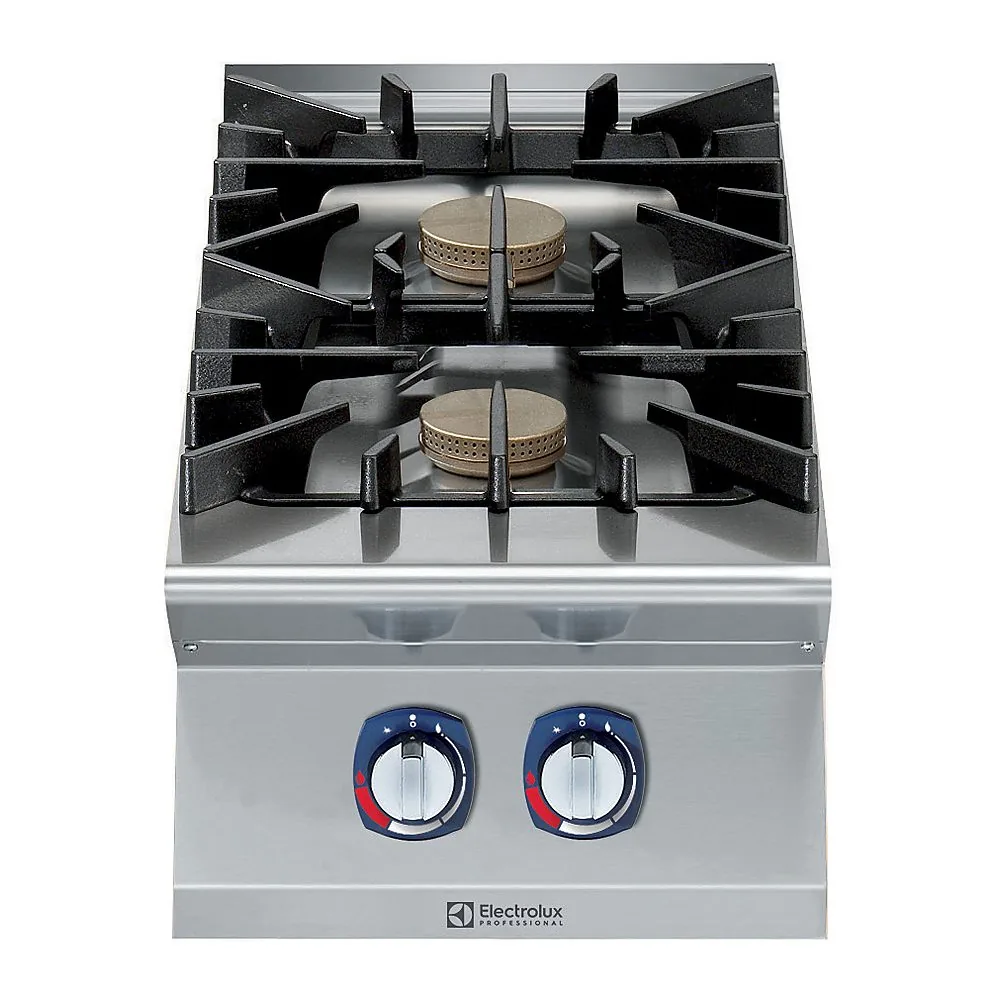 900XP Gazlı 2 Açık Ateşli Setüstü Ocak, 10kW 400 mm 391001 ürün görseli