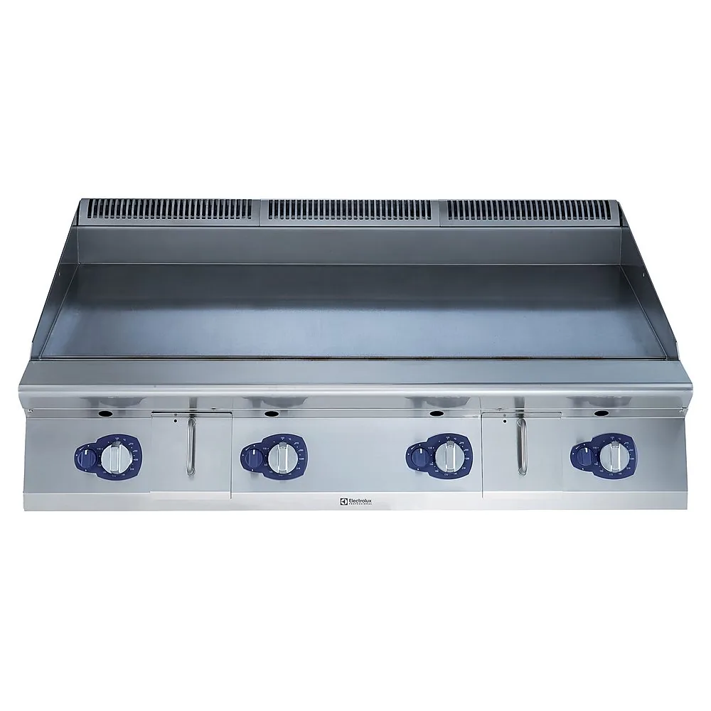 HP Izgara Modüler Pişirme Ekipmanları 900XP 1200mm Gazlı Setüstü Izgara Hp, Düz çizilmeye karşı dayanıklı Nitrochrome3 krom yüzey (391406) ürün görseli
