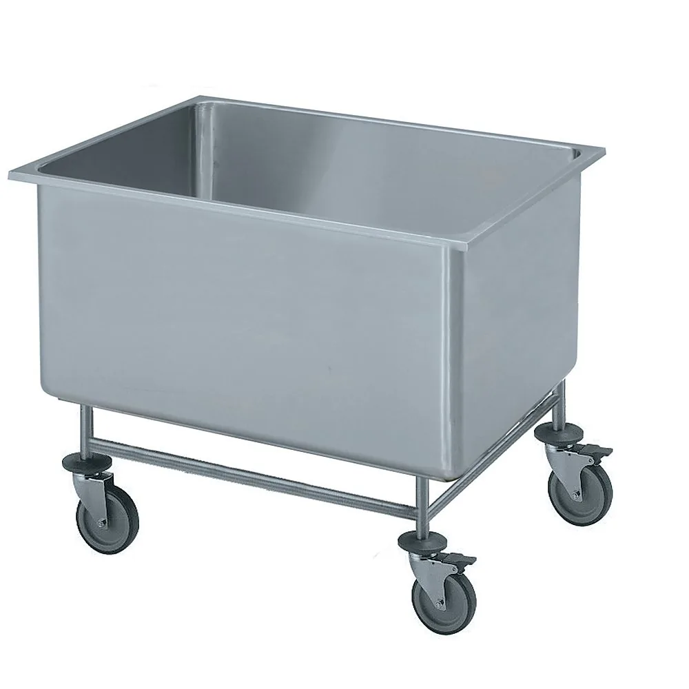 Mobil Evyeler ve Sepet Arabaları Servis Arabaları Mobil Evye-110 Litre, 760x610 mm (361266) ürün görseli