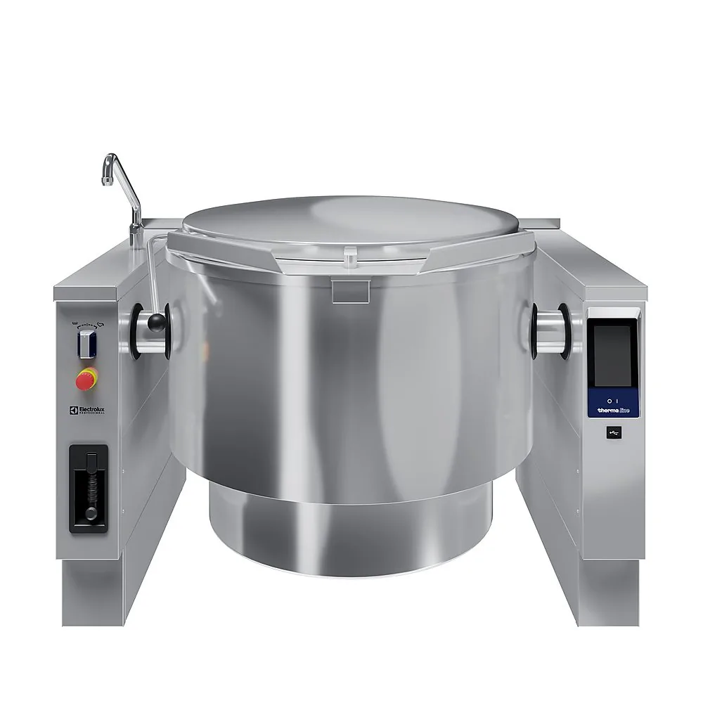 586951 300 litre elektrikli devrilir kaynatma kazanı, ProThermetic Sprint · karıştırıcıya hazır, sırtlı ürün görseli