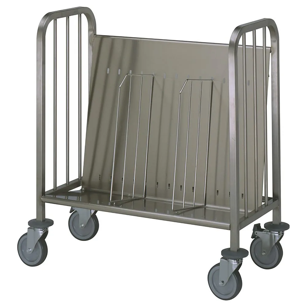Tepsi ve Tabak Arabaları Servis Arabaları Tabak Arabası-150 Tabaklık 1 Taraflı-H=835mm (361286) ürün görseli