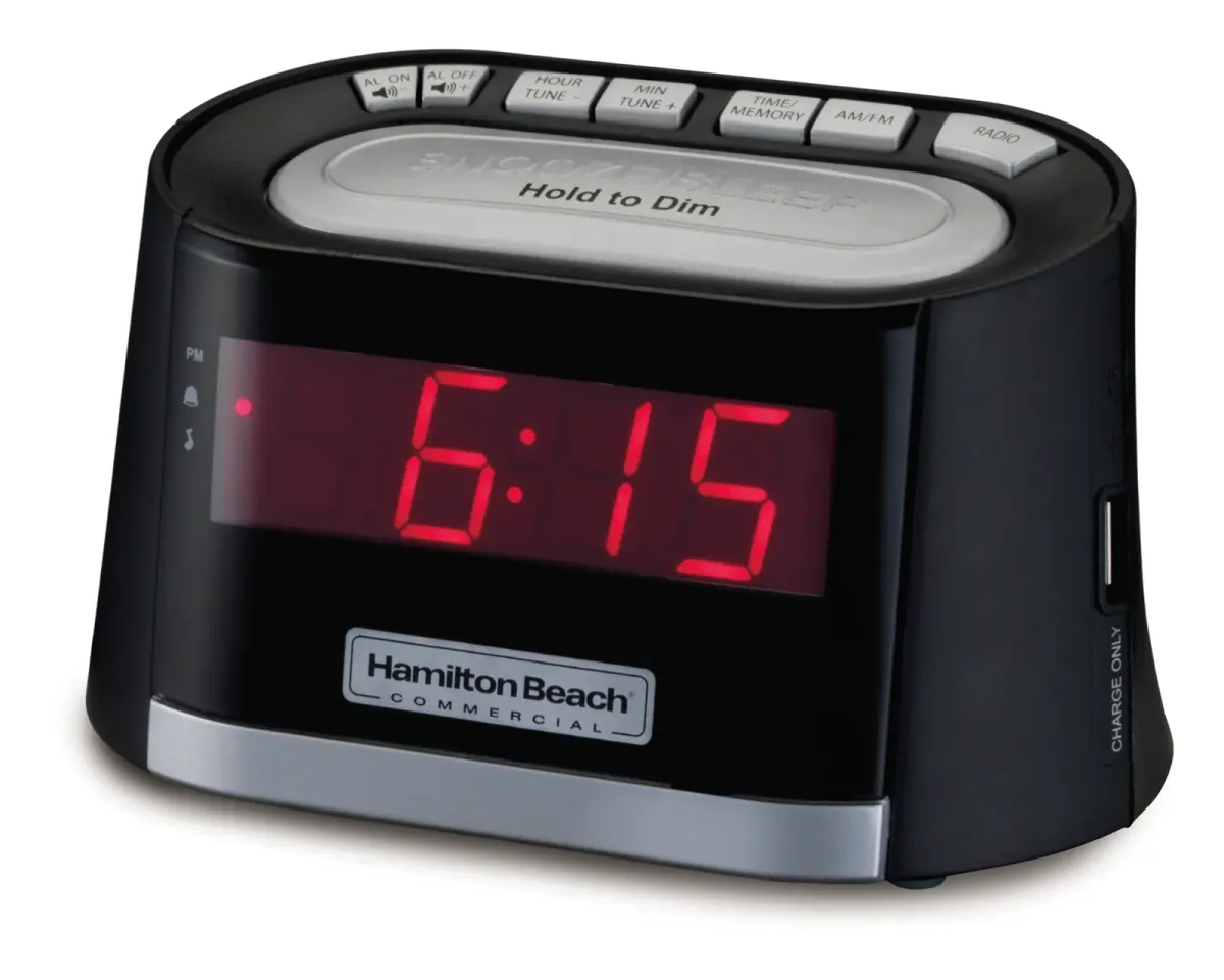 Hamilton Beach HCR410 USB Şarj Portlu Çalar Saatli Radyo ürün görseli