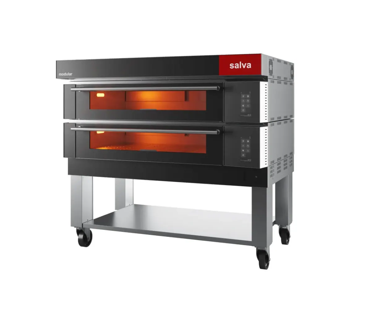 E-30 Modular taş tabanlı fırın modülü, 3 tepsi 600x400 mm ürün görseli