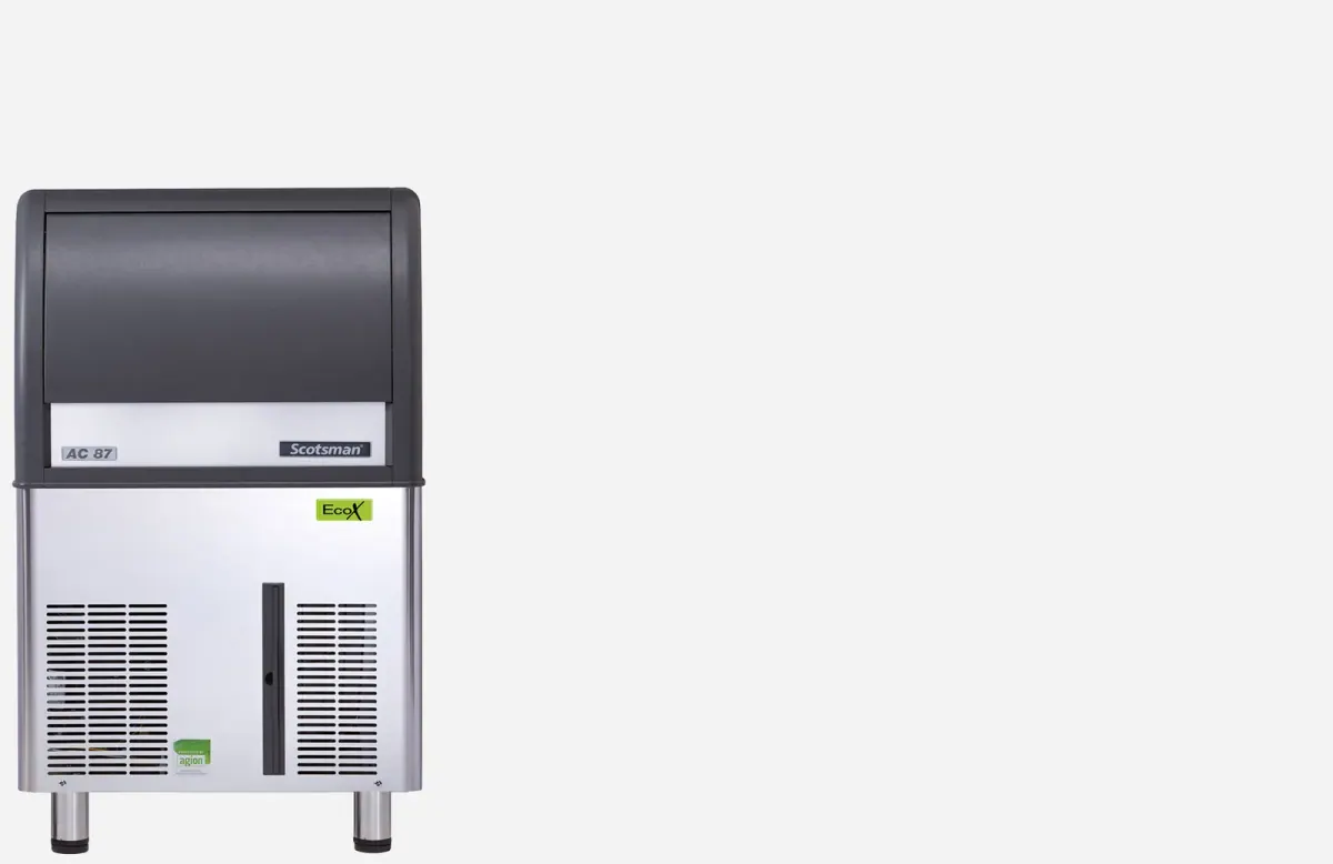 AC 87 gurme küp buz makinesi, 44 kg/gün, 19 kg hazneli ürün görseli