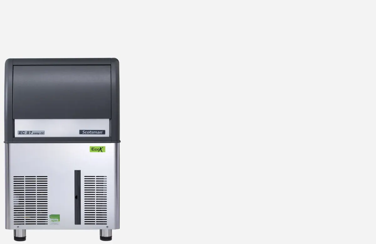 EC 87 gurme küp buz makinesi, 44 kg/gün, 19 kg hazneli ürün görseli