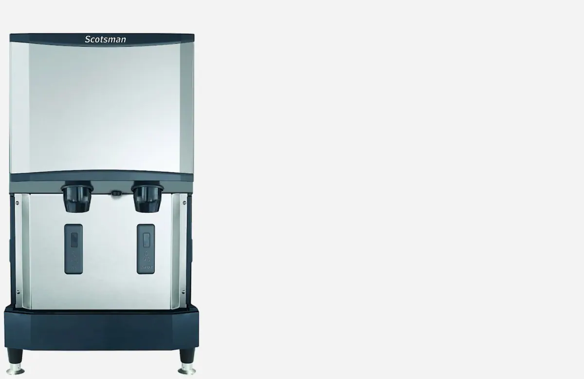 HID 525 nugget buz makinesi-dispenser, 235 kg/gün, 11 kg hazneli ürün görseli