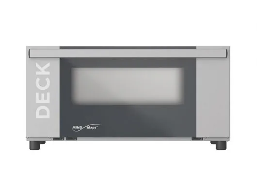 XEBDC-02EU-C BakerTop taş tabanlı fırın modülü, 2 tepsi 600x400 mm, entegre kumanda ürün görseli