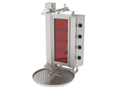 ADE-4U Döner Ocağı Elektrikli 4 Gözlü Üstten Motor ürün görseli