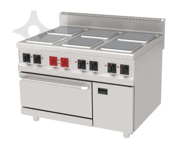 AEK-890 4 kare pleytli elektrikli kuzine 800x900 mm ürün görseli