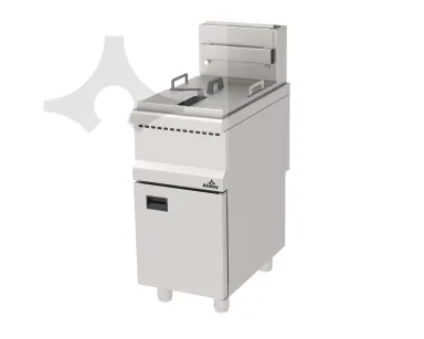 AGF-470-D Gazlı dolaplı fritöz 400x700 mm ürün görseli