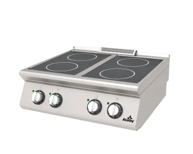 AİO-873 4 zonlu endüksiyon ocak 800x730 mm ürün görseli