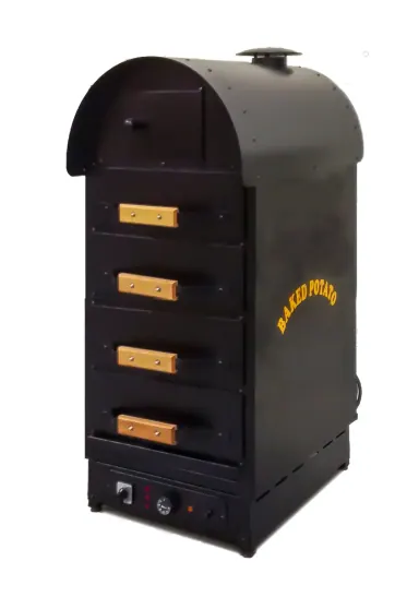 AKF-40E Kumpir Fırını Elektrikli 4 Çekmeceli ürün görseli