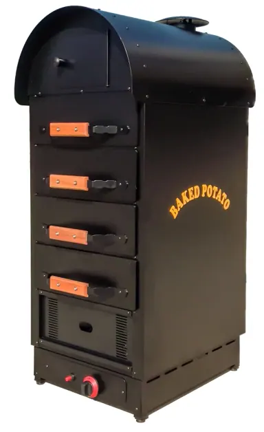 AKF-40G Kumpir Fırını Gazlı 4 Çekmeceli ürün görseli