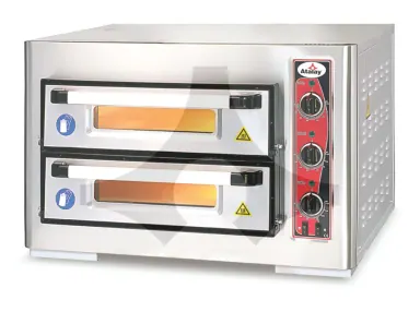 APF-40-2 Pizza Fırını 40x40 Çift Katlı ürün görseli