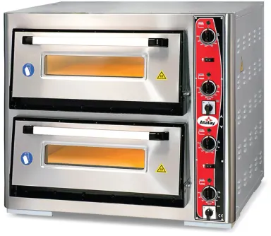 APF-62-2 Pizza Fırını 62x62 Çift Katlı ürün görseli