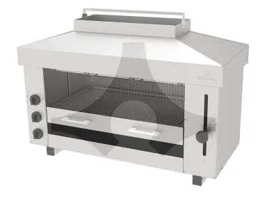 ASM-3E 3 rezistanslı asansörlü elektrikli salamander 960x480 mm ürün görseli