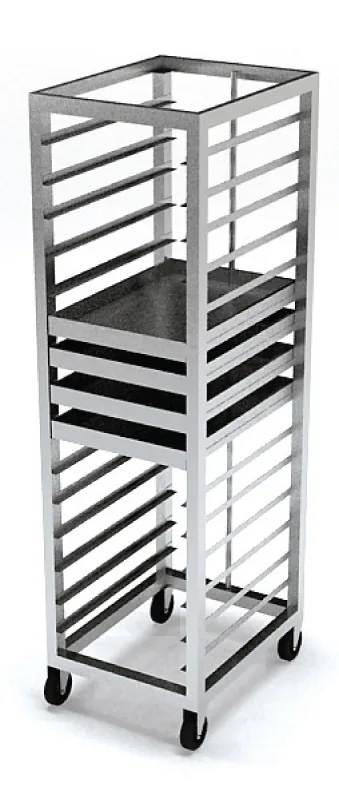 ATA-5070/15 Tepsi Taşıma Arabası 50x70 15 Tepsilik ürün görseli
