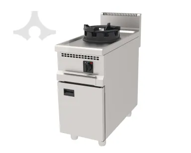 AWO-490 1 gözlü gazlı wok ocak, ayaklı dolaplı 400x900 mm ürün görseli