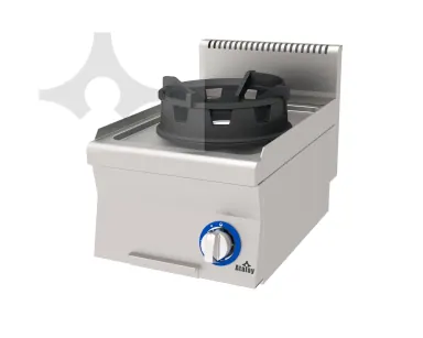 E AWO-460 1 gözlü gazlı wok ocak 400x600 mm ürün görseli