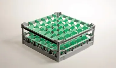 Colged 780095 Düz Tabanlı Ayırıcılı Bardak Sepeti 50 x 50 cm, 36 bardak, bardak yüksekliği 16,5 cm, bardak çapı 7,3 cm ürün görseli