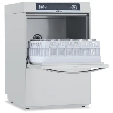 TopTech 34 bardak yıkama makinesi, gerçek verim 35 sepet/saat, 40x40 cm sepet ürün görseli