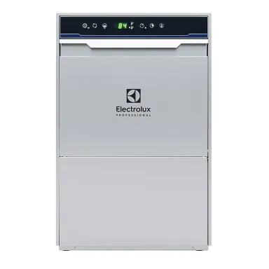 Bardak yıkama makinesi 30 sepet/saat, elektronik kontrol, çift cidarlı, soğuk durulamalı, su yumuşatıcılı, güçlendirilmiş durulamalı, drenaj pompalı · ESICWPB (402221) ürün görseli