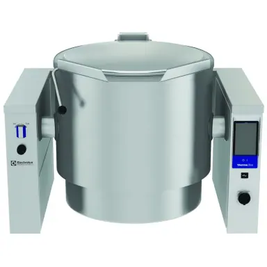 586025 100 litre elektrikli devrilir kaynatma kazanı · karıştırıcıya hazır ürün görseli