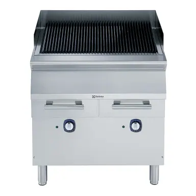 Elektrikli Griller Modüler Pişirme Ekipmanları 900XP Elektrikli Dolaplı Barbekü-800mm (391271) ürün görseli