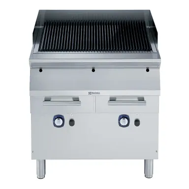 Gazlı Griller Modüler Pişirme Ekipmanları 900XP Gazlı Dolaplı Barbekü - 800 mm (391267) ürün görseli