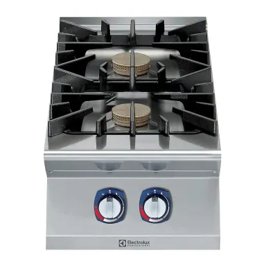 900XP Gazlı 2 Açık Ateşli Setüstü Ocak, 10kW 400 mm 391001 ürün görseli