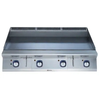 HP Izgara Modüler Pişirme Ekipmanları 900XP 1200mm Elektikli Setüstü Izgara Hp, Düz çizilmeye karşı dayanıklı krom pişirme pleyti (391404) ürün görseli