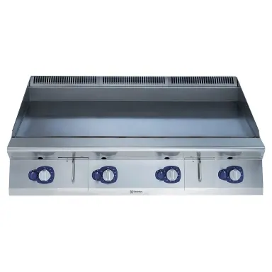 HP Izgara Modüler Pişirme Ekipmanları 900XP 1200mm Gazlı Setüstü Izgara Hp, Düz çizilmeye karşı dayanıklı Nitrochrome3 krom yüzey (391406) ürün görseli