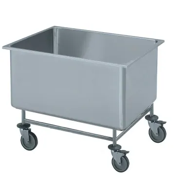 Mobil Evyeler ve Sepet Arabaları Servis Arabaları Mobil Evye-110 Litre, 760x610 mm (361266) ürün görseli