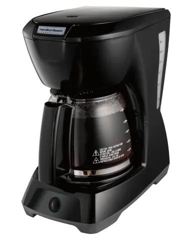 12 Cup Coffee Maker-Black w/Glass Carafe (Case Pack Qty: 2) ürün görseli