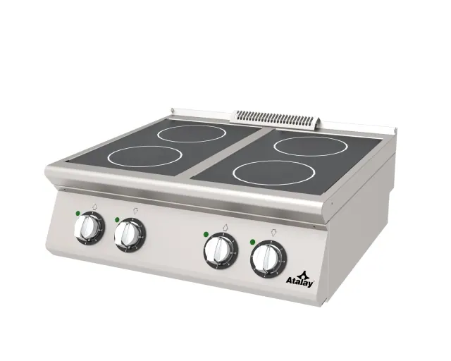 AİO-873 4 zonlu endüksiyon ocak 800x730 mm ürün görseli