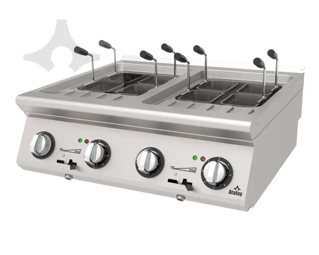 AMP-873 set üstü elektrikli makarna pişirici · 8 sepetli ürün görseli