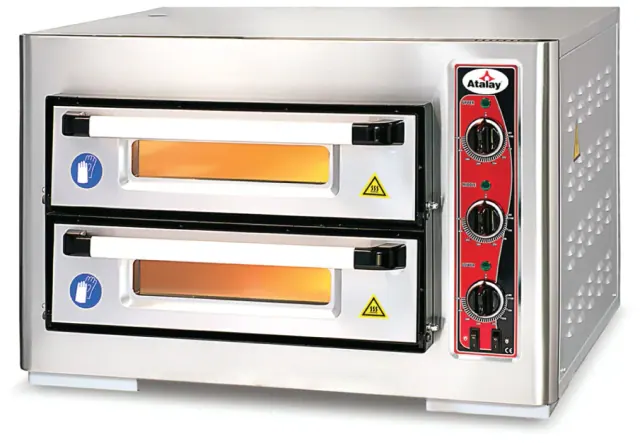 APF-50-2 Pizza Fırını 50x50 Çift Katlı ürün görseli