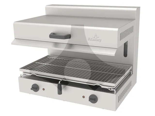ASM-65 asansörlü elektrikli salamander 650x500 mm, 220-240 V bağımsız 2 şalterli ürün görseli