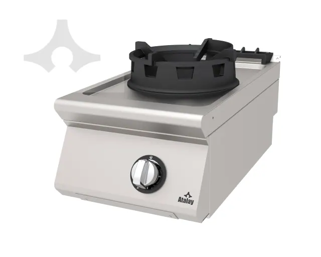 AWO-473 1 gözlü gazlı wok ocak 400x730 mm ürün görseli
