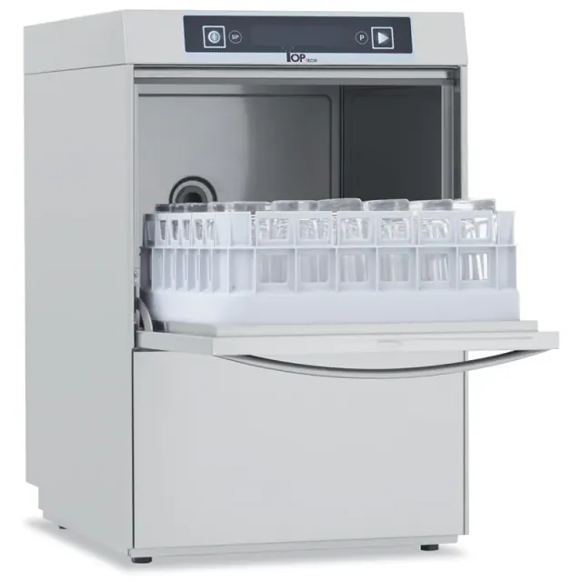 TopTech 34 bardak yıkama makinesi, gerçek verim 35 sepet/saat, 40x40 cm sepet ürün görseli