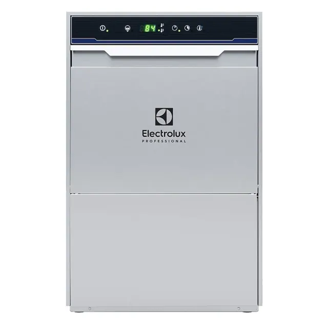 Bardak yıkama makinesi 30 sepet/saat, elektronik kontrol, çift cidarlı, soğuk durulamalı, deterjan ve parlatıcı dispenserli · ESIC (402215) ürün görseli