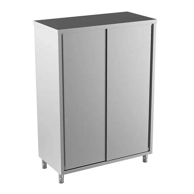 Depolama Dolapları Premium Serisi Tezgah-Evyeler 1400 mm Kayar Kapılı Malzeme Dolabı (133102) ürün görseli